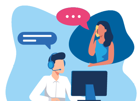 Ikon av patient och l&auml;kare