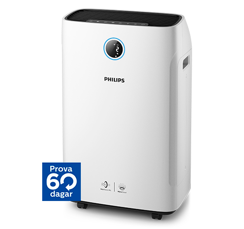 2-i-1 luftrenare och luftfuktare fr&aring;n Philips