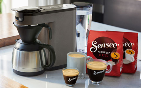 SENSEO&reg;-kaffekapselmaskiner