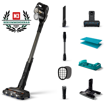 Philips SpeedPro Max Aqua Plus, sladdl&ouml;s dammsugare, XC8349/01