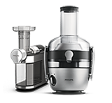L&auml;s mer om Philips slowjuicers och r&aring;saftcentrifuger
