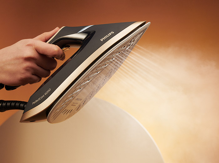 Kraftfull &aring;nga ger optimal borttagning av skrynkor