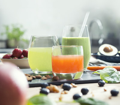 F&ouml;rdelar med juice