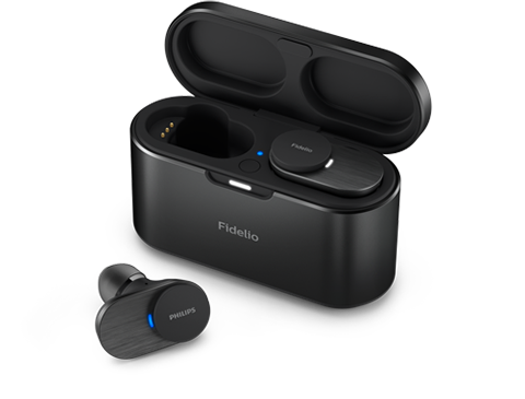 Philips Fidelio T1 true wireless-h&ouml;rlurar