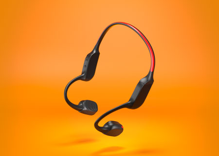 Philips A7607 open-ear-h&ouml;rlurar med bone conduction