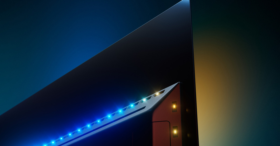 Smart TV med Ambilight-teknik