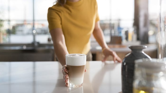 S&aring; g&ouml;r du ice macchiato