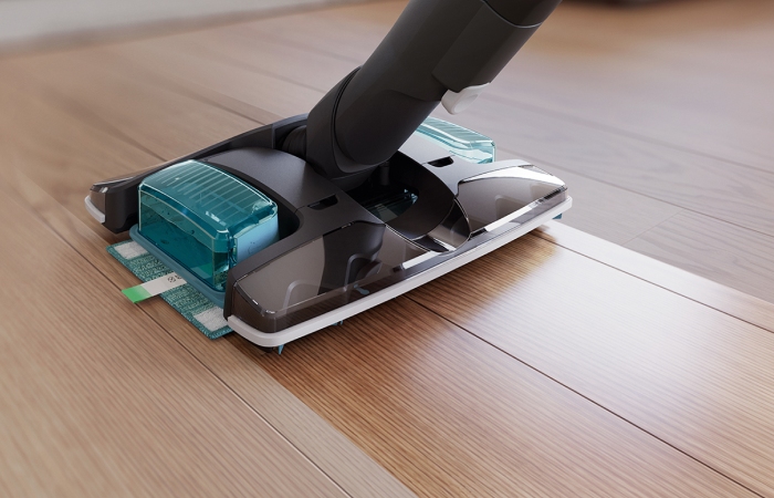 Dammsug och moppa samtidigt