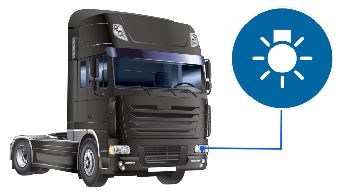 Fr&auml;mre positionslampor