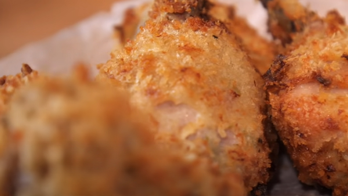 Friterad kycklingfilé