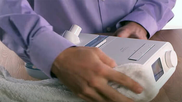 Instruktion f&ouml;r daglig anv&auml;ndning och reng&ouml;ring