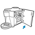 Senseo SARISTA-kaffebryggare med b&ouml;ntratt