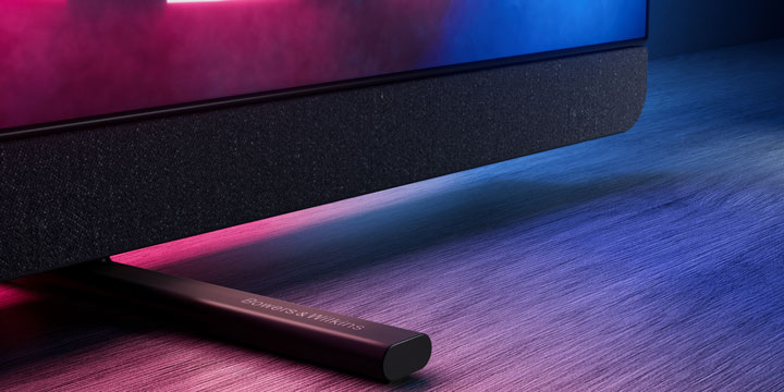 Bowers & Wilkins inbyggda ljudsystem