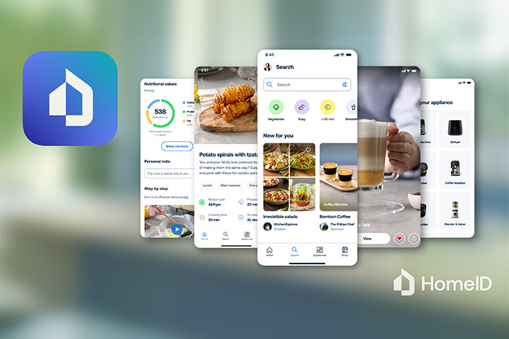 HomeID, l&auml;r dig hur maskinen fungerar och uppt&auml;ck nya kaf&eacute;liknande kafferecept i v&aring;r HomeID-app.