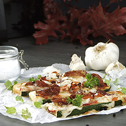Low Carb Zucchini Pizza