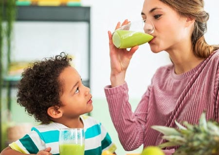 F&auml;rsk juice varje dag
