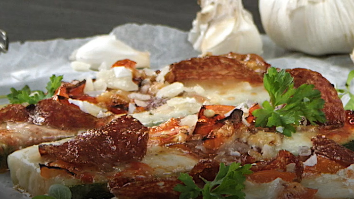Zucchinipizza